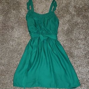 Green Casual Dress